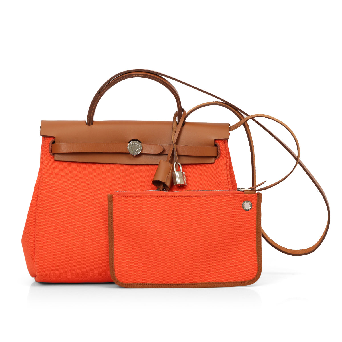 Orange/Fauve Canvas Herbag 31