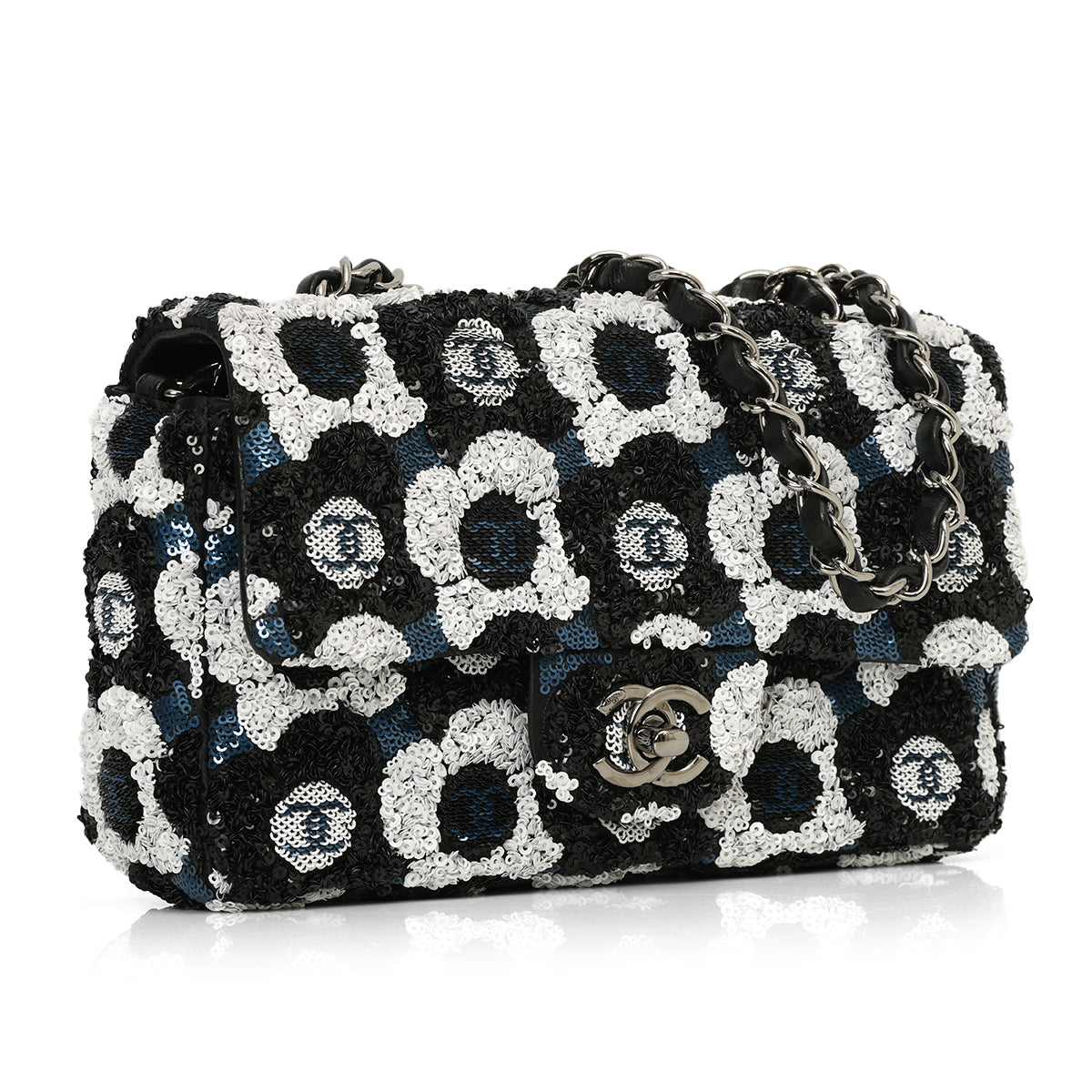 Sequin Mini Flap Bag