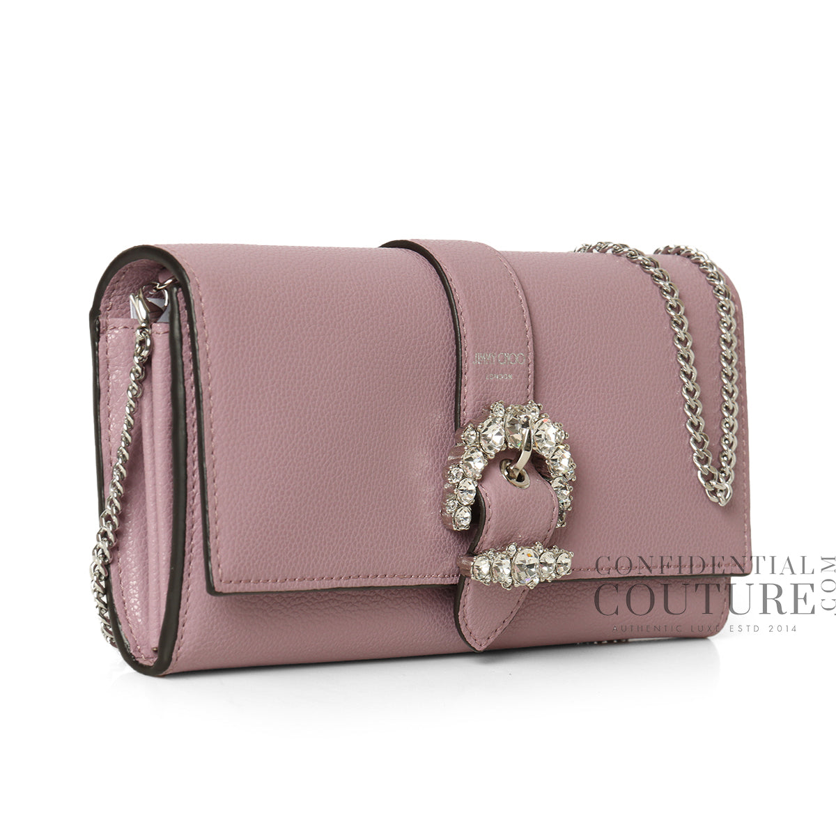 Mauve Cheri Wallet On Chain Bag