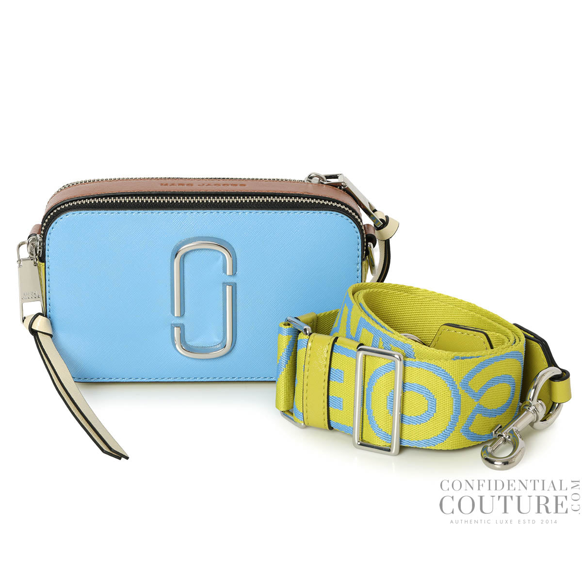 The Snapshot Spring Blue Multicolor Crossbody Bag