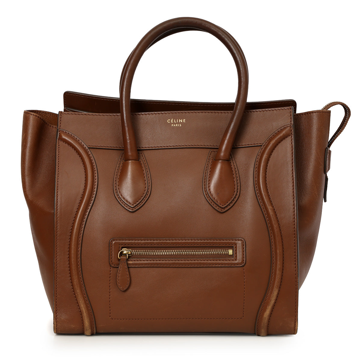 Luggage Mini Brown Sienna Leather Tote