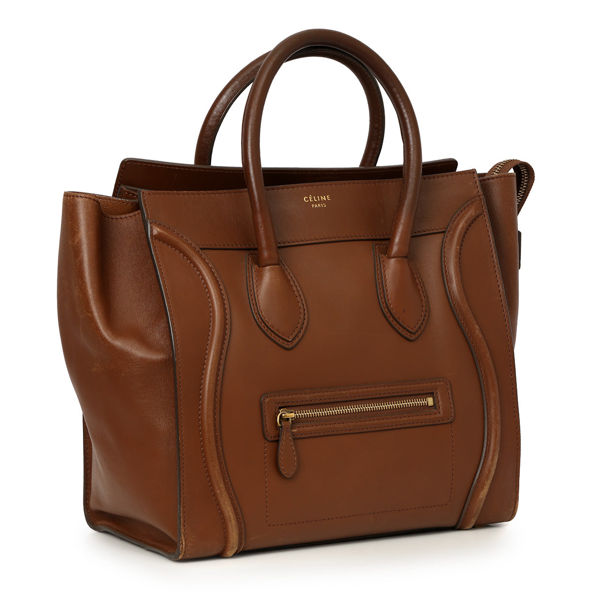 Luggage Mini Brown Sienna Leather Tote