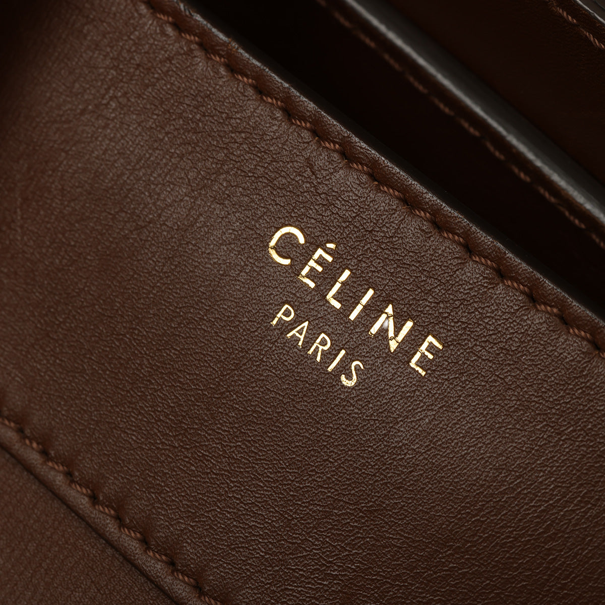 Luggage Mini Brown Sienna Leather Tote