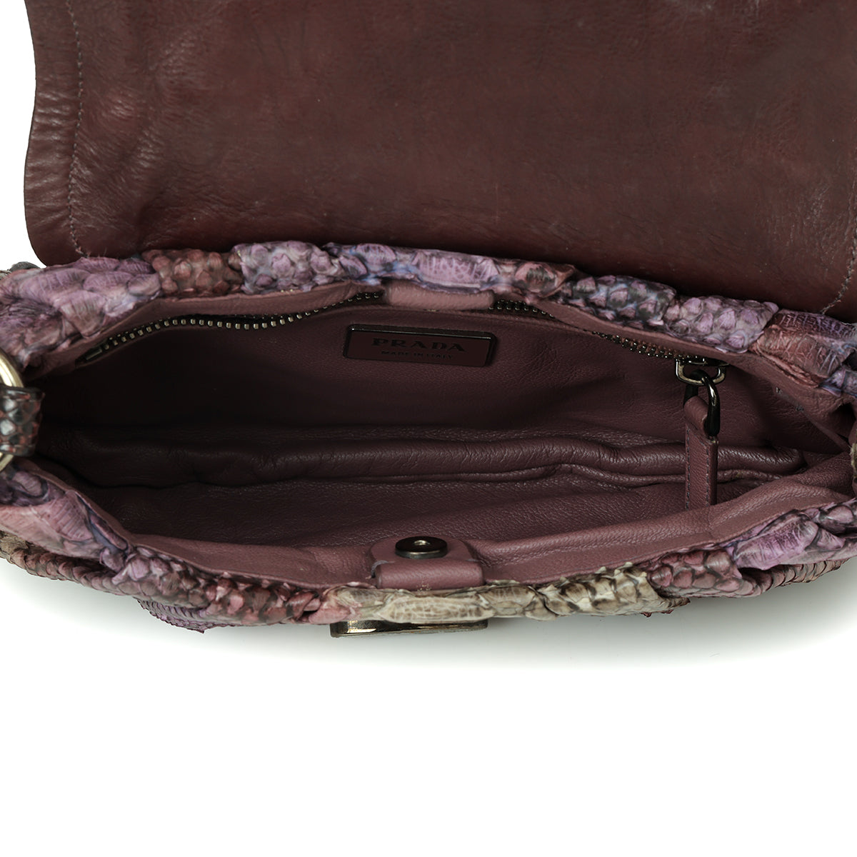 Python Pushlock Shoulder Bag One Size