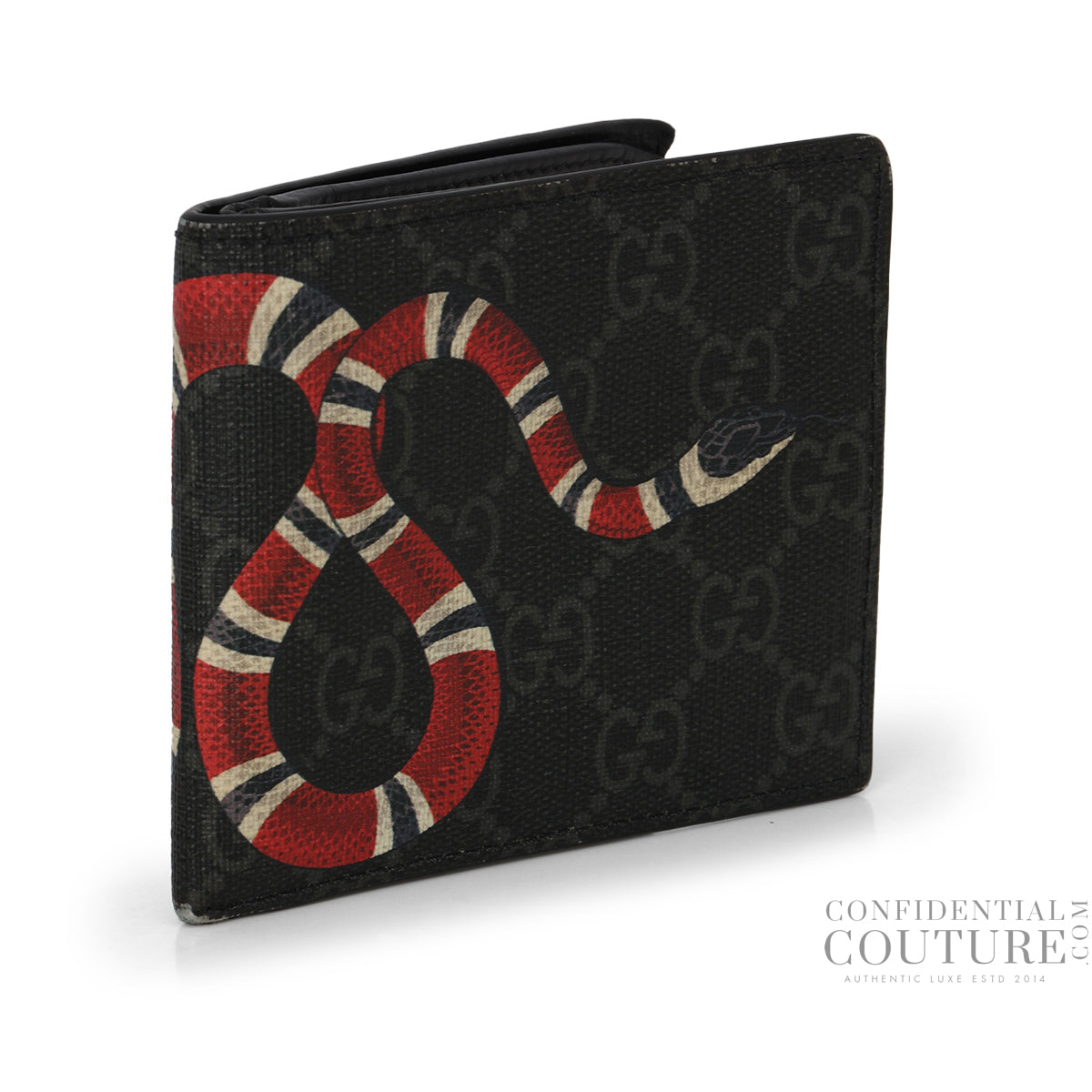 Kingsnake Print Bi-fold Wallet