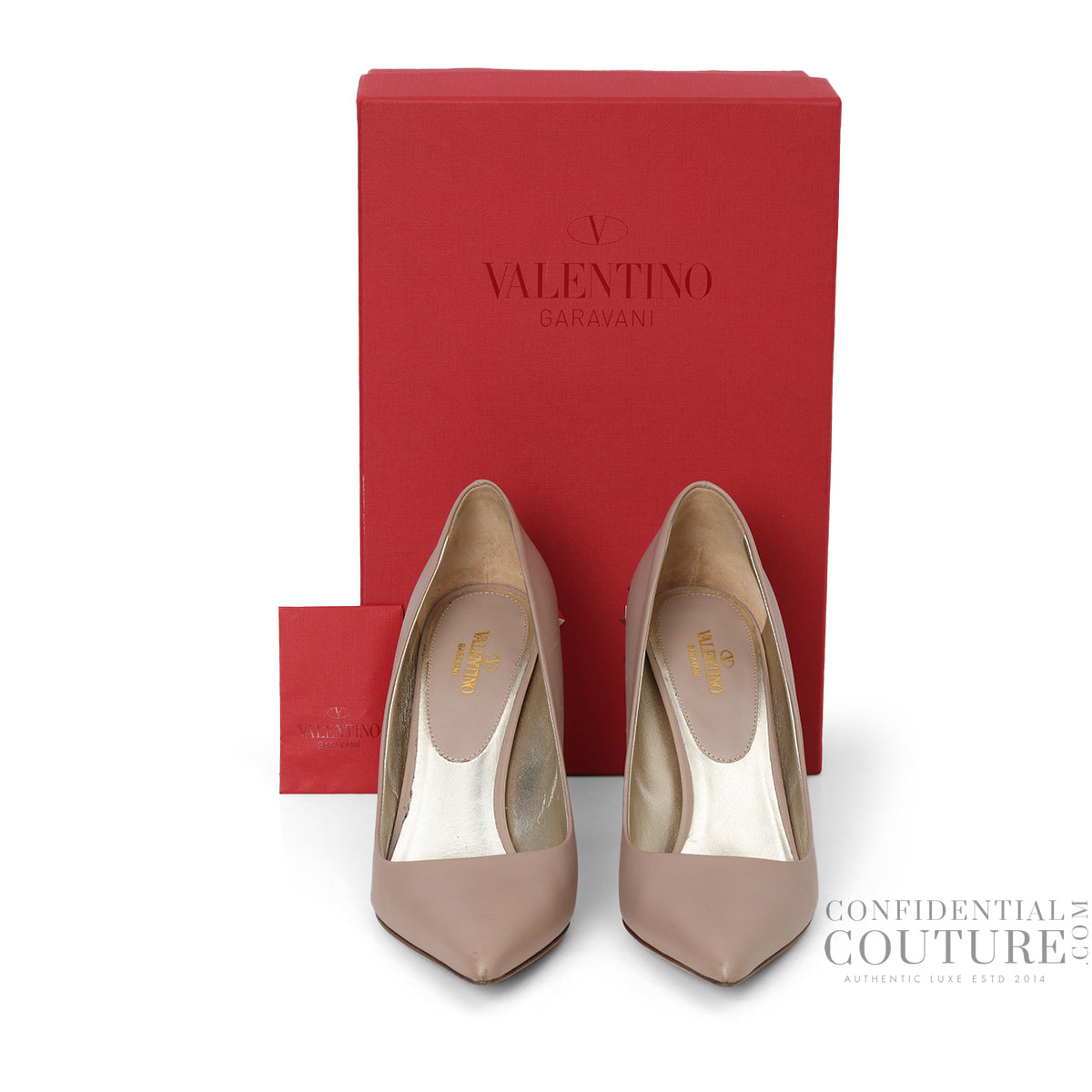 Nude Rose Jaw Rockstud Pumps EU 37.5 | US 7.5 | UK 4.5