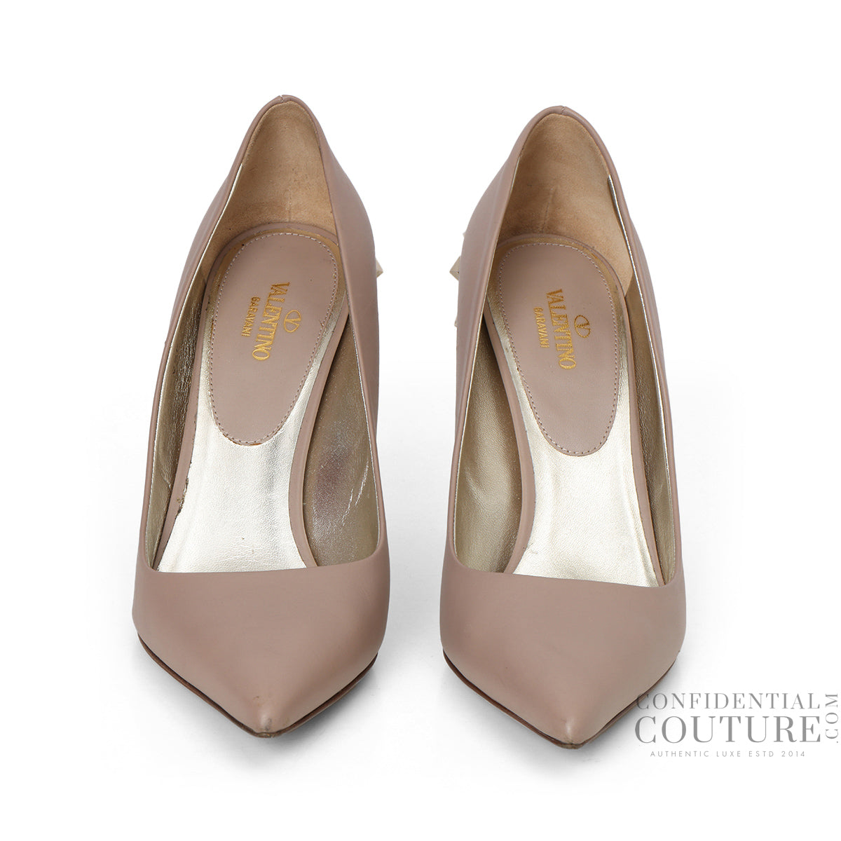 Nude Rose Jaw Rockstud Pumps EU 37.5 | US 7.5 | UK 4.5