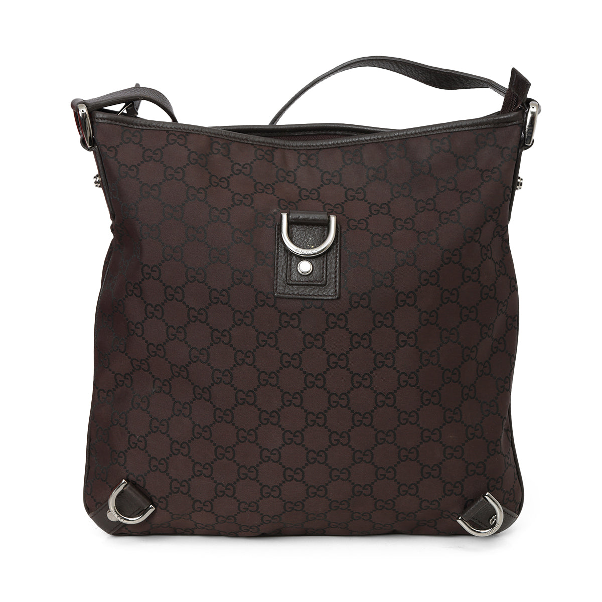 Brown GG Nylon Abbey Crossbody Bag One Size