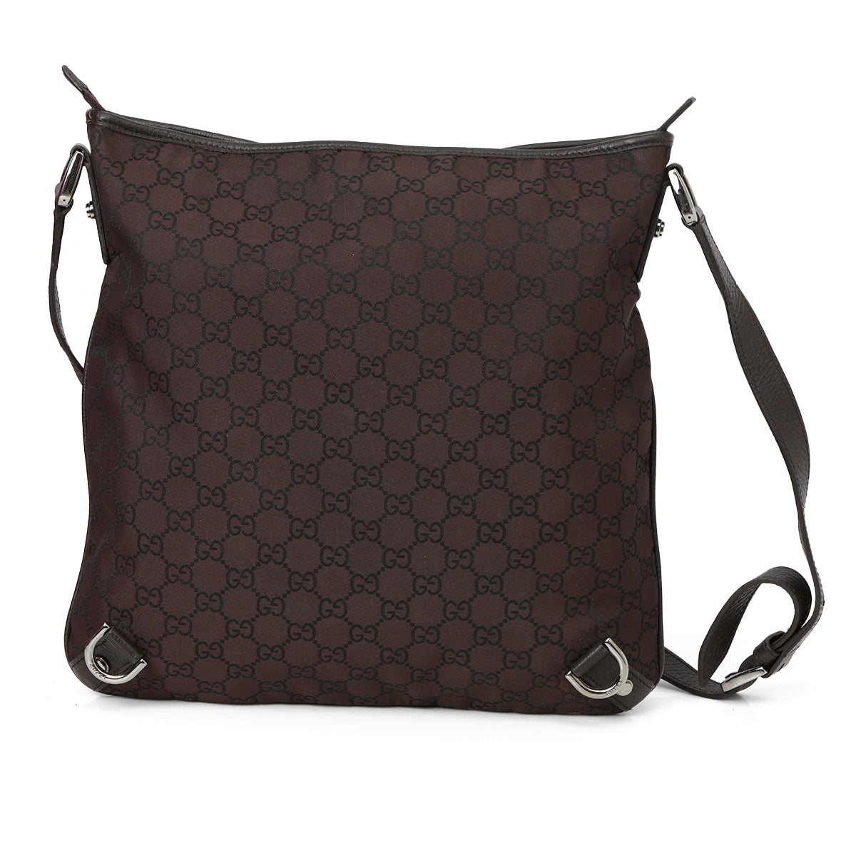 Brown GG Nylon Abbey Crossbody Bag One Size