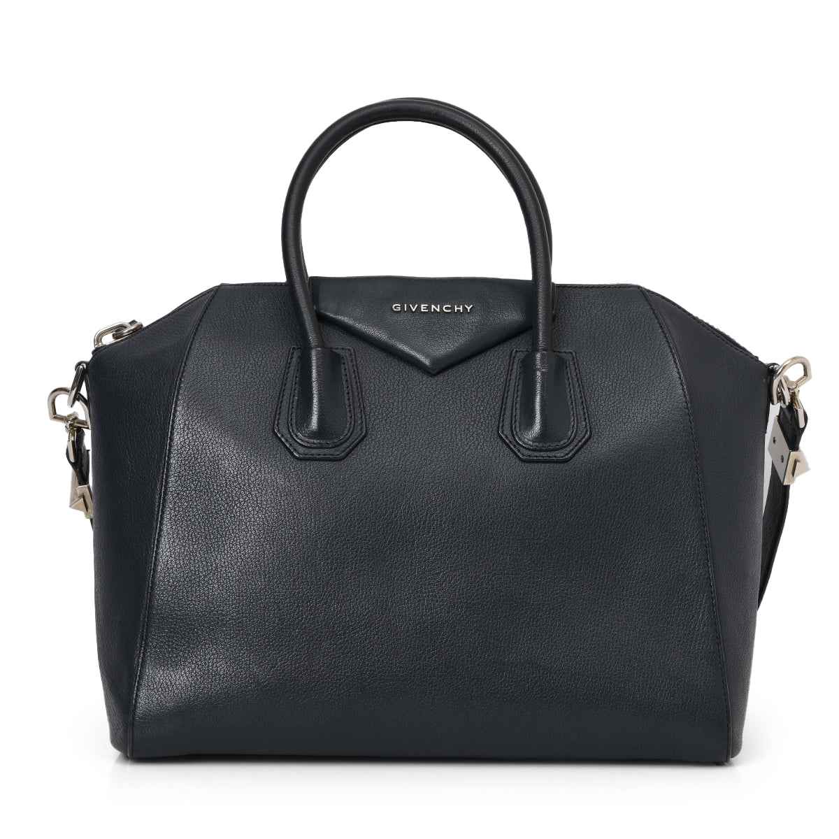 Navy Medium Antigona Bag