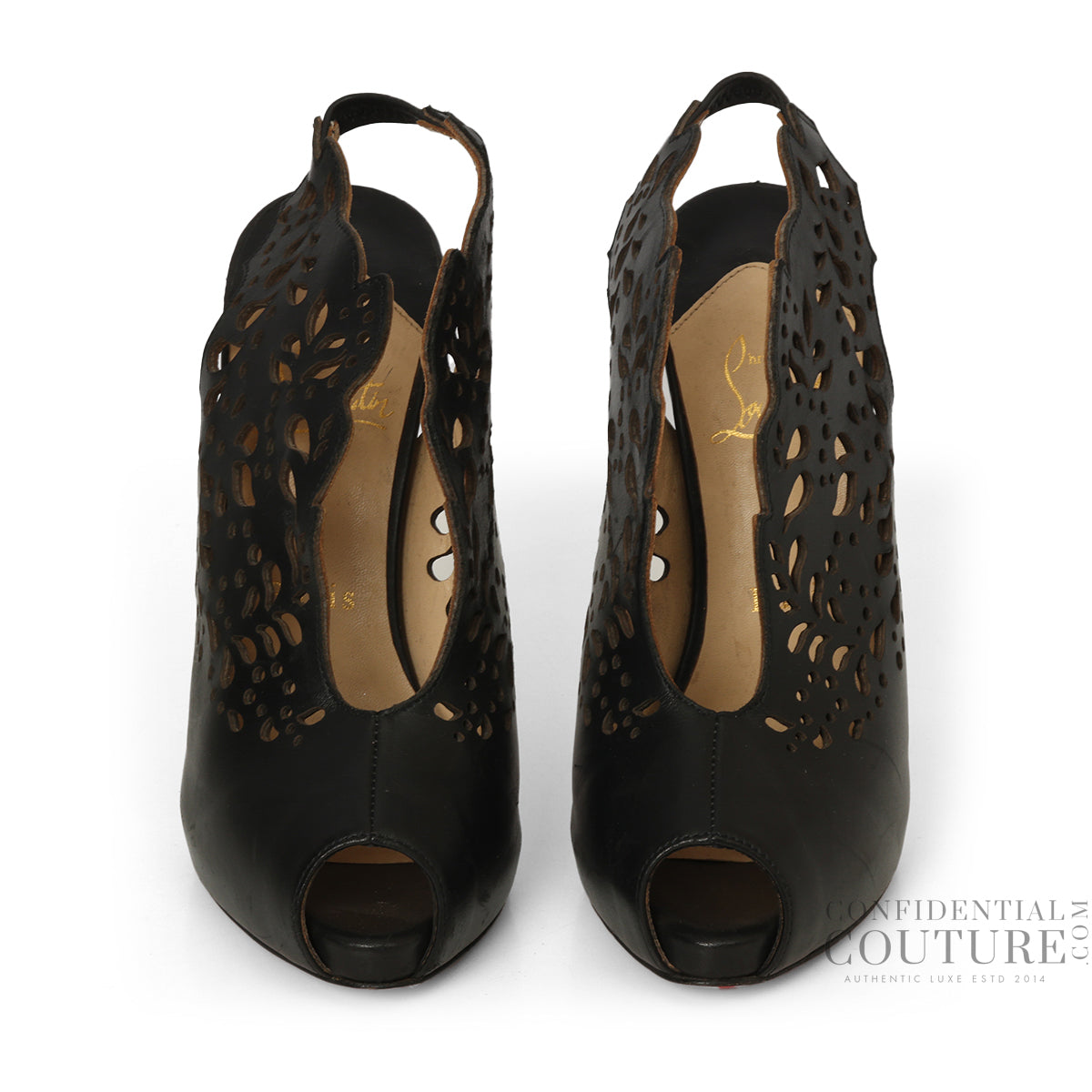 Black Leather Markesling 120 Pumps EU 36 | UK 3 | US 6