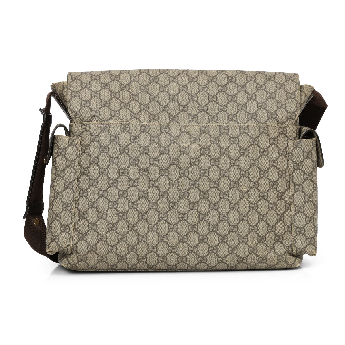 Ophidia Printed Coated-Canvas Diaper Bag