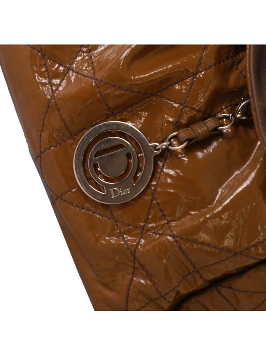 Brown Cannage Leather Le Trente Bag