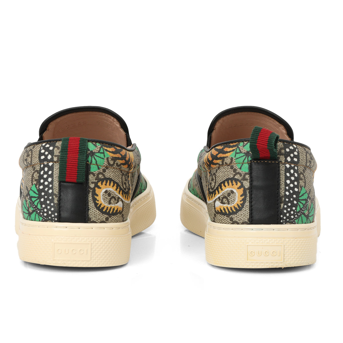 GG Supreme Bengal Tiger slip-On Sneakers Size: 40