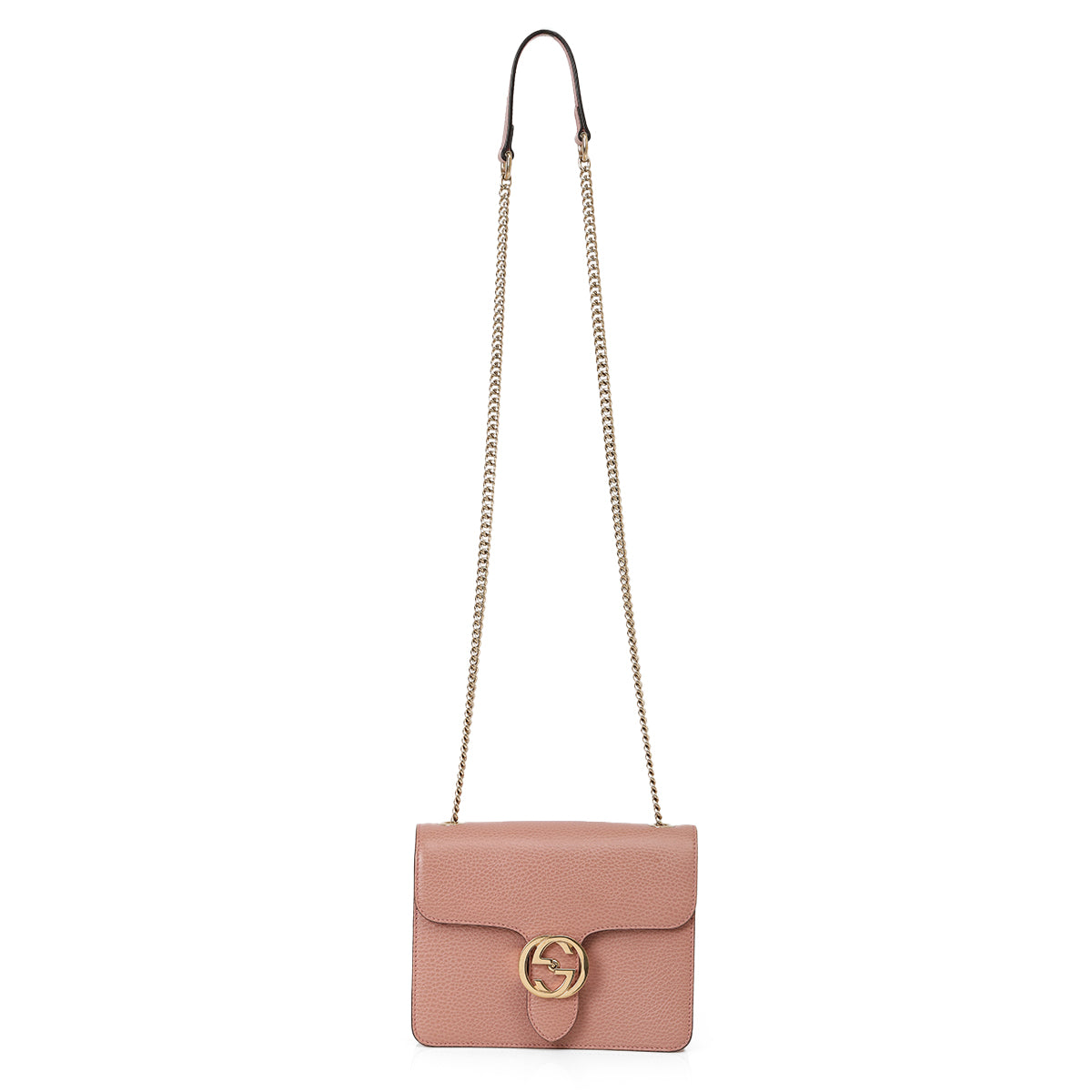 Small Dollar Interlocking G Crossbody Bag