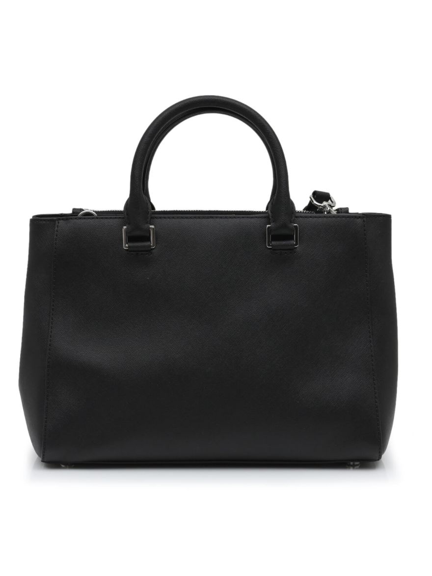 Black Handbag with Strap