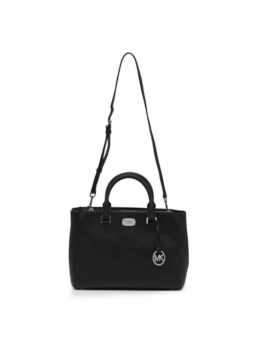 Black Handbag with Strap