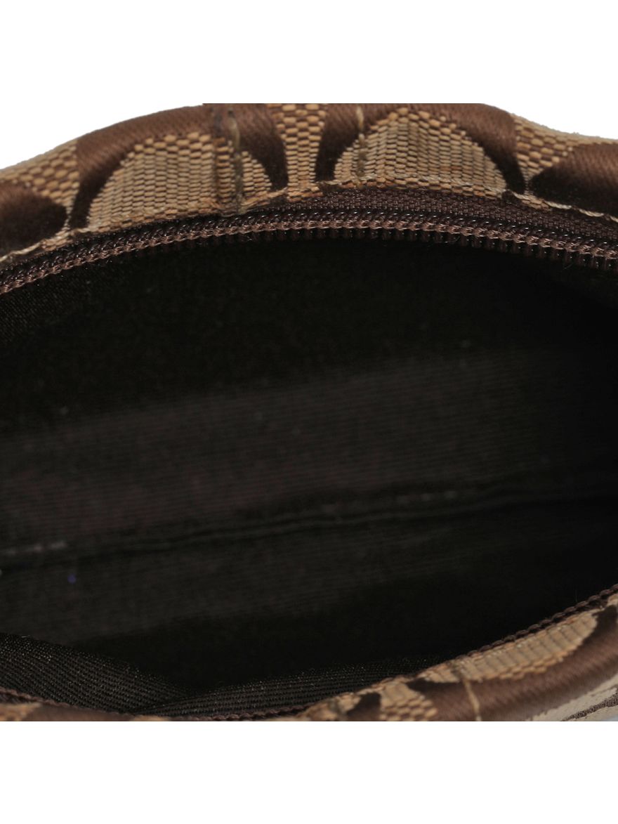 Jacquard Monogram Wristlet Mini