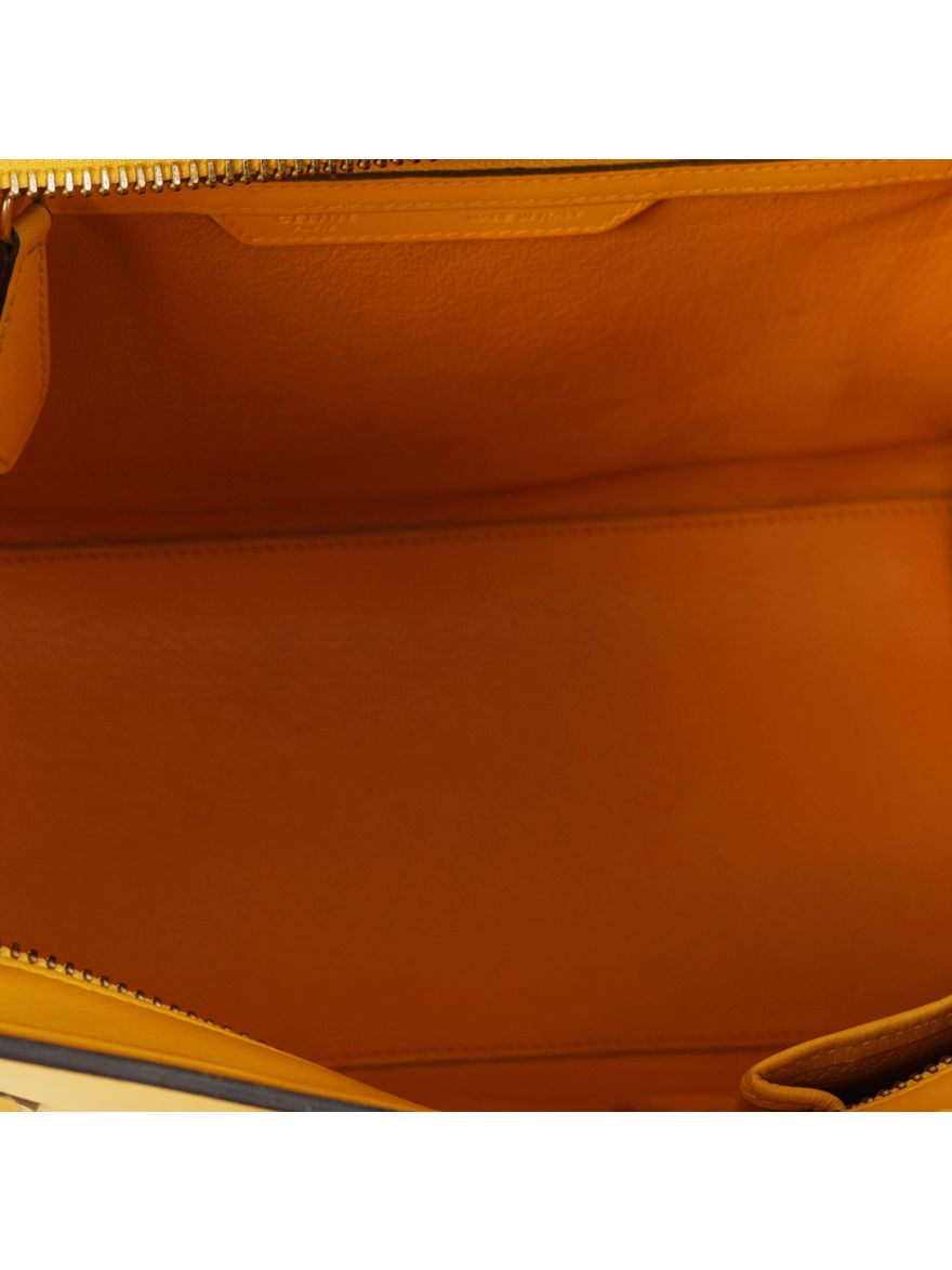 Phantom Large Mustard Tote Bag