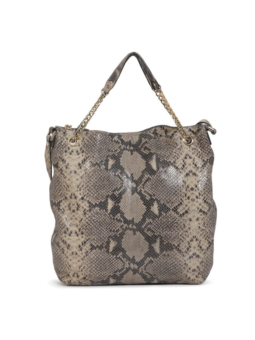 Exotic Print Shoulder Bag