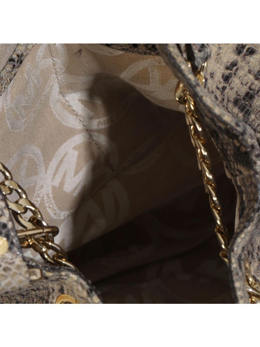 Exotic Print Shoulder Bag