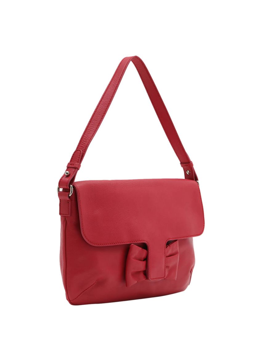 Pink Flap shoulder Bag