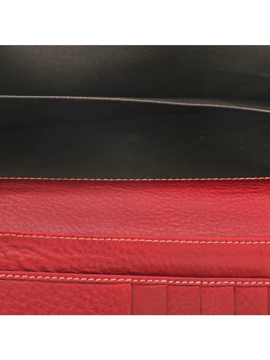 Guccissima Indy Wallet (Deep red)