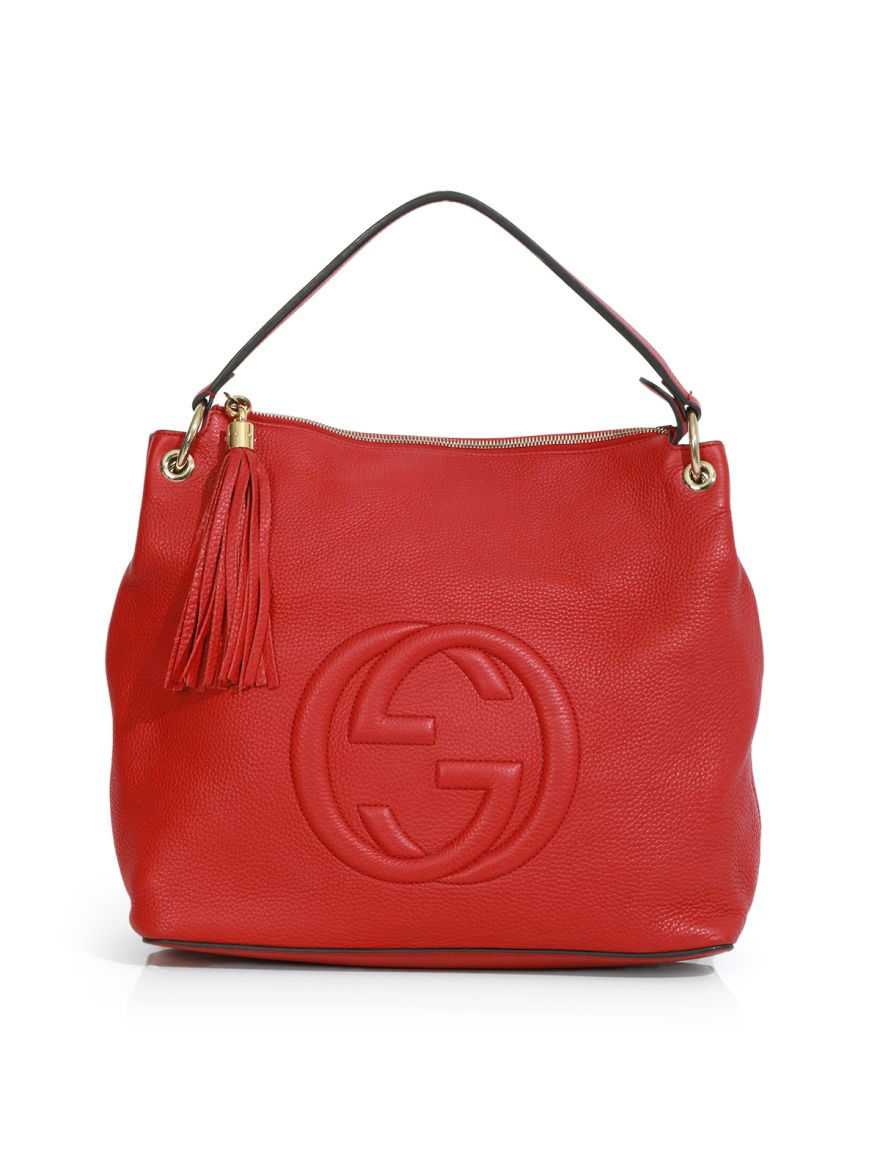 Medium Red Convertible Soho Bag