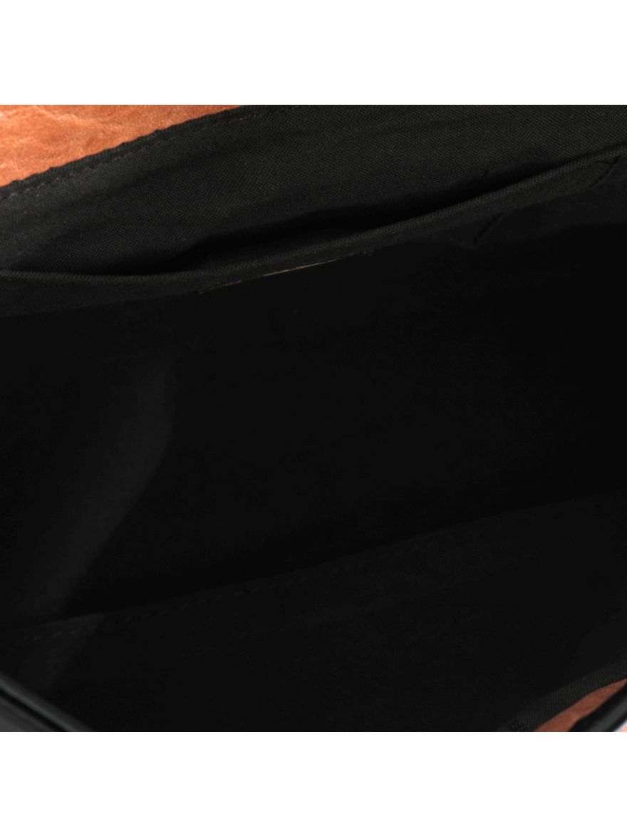 Leather B. Bag one size