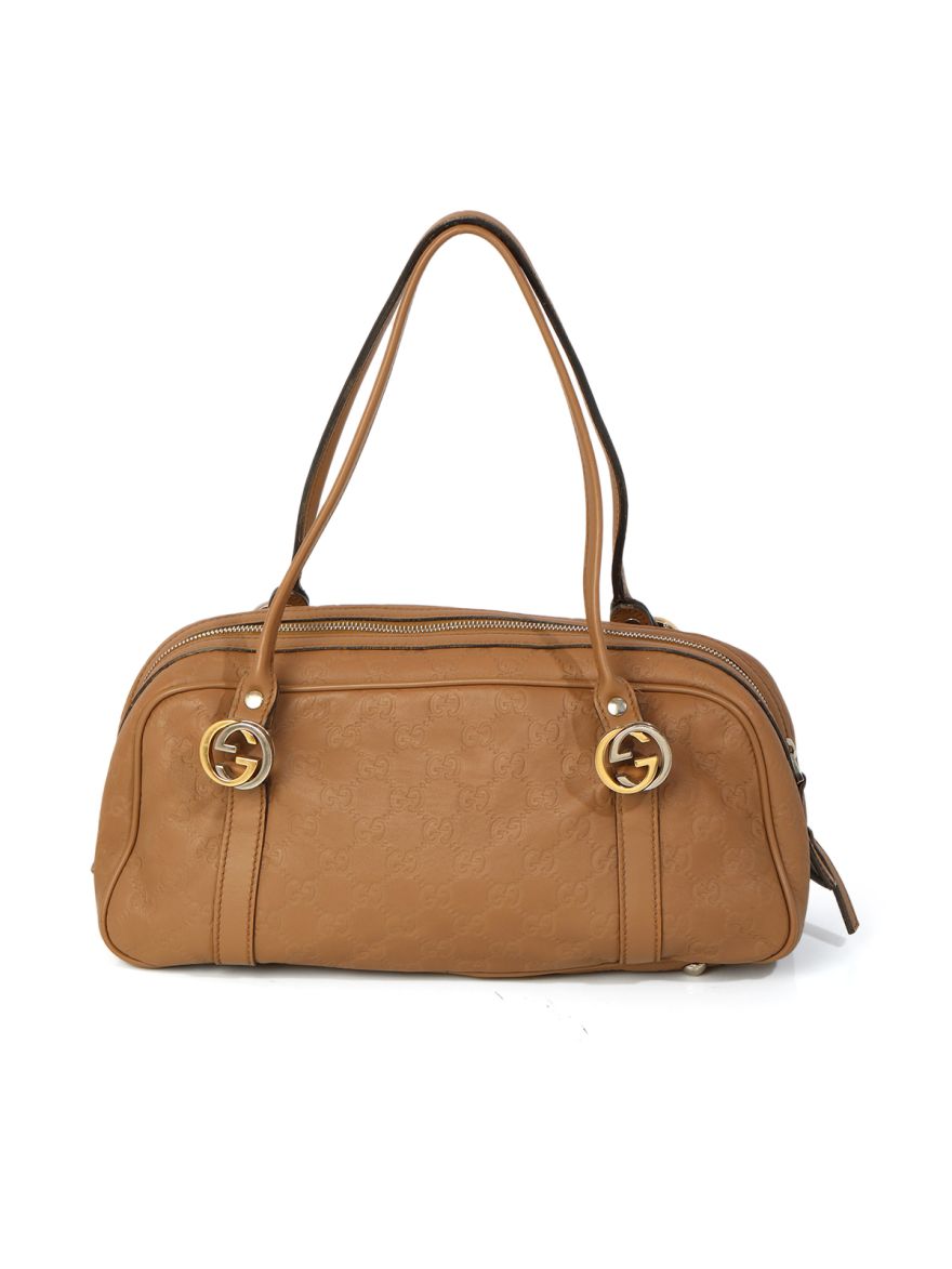 Princy Leather Handbag - Medium Size