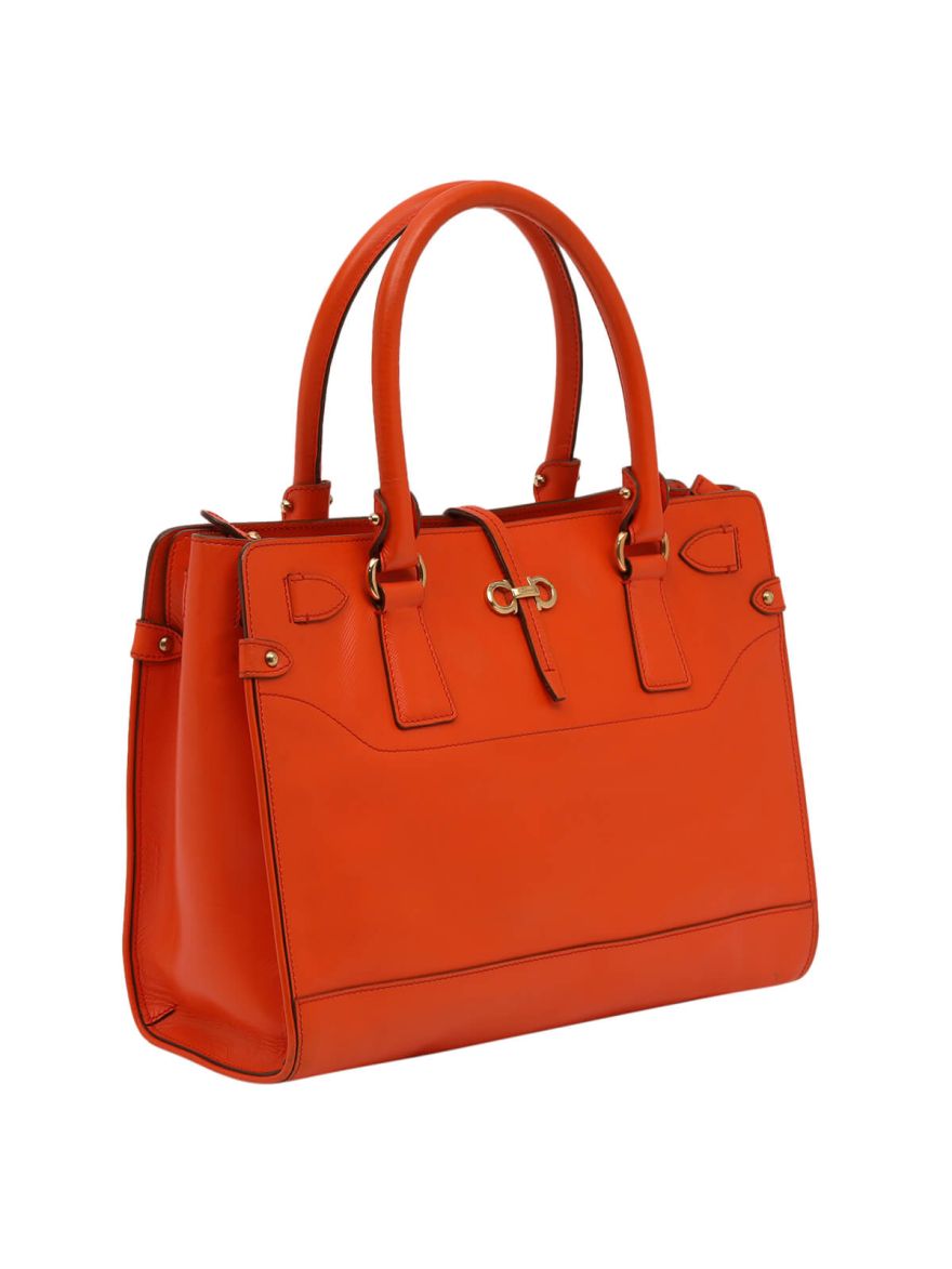 Batik Leather Tote Bag