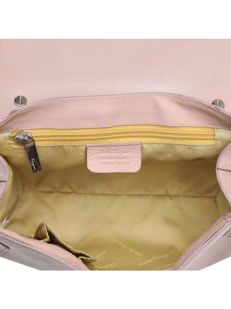 Gancini Flap Shoulder Bag