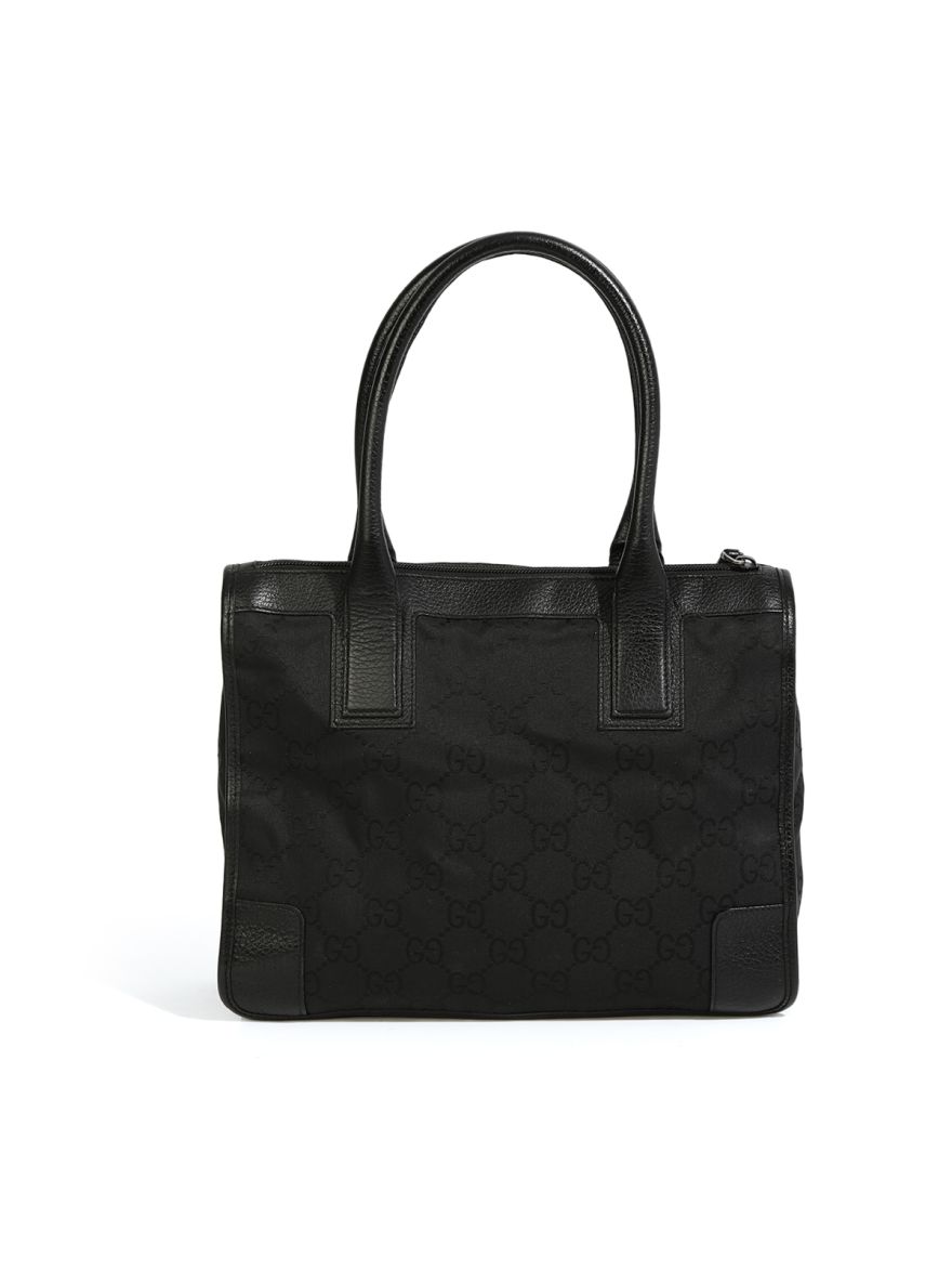 Black Guccissima Shoulder Bag Medium