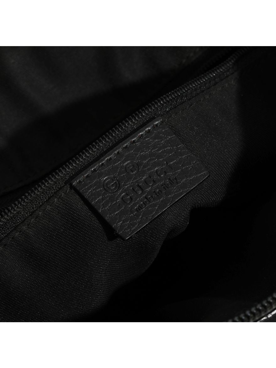 Black Guccissima Shoulder Bag Medium