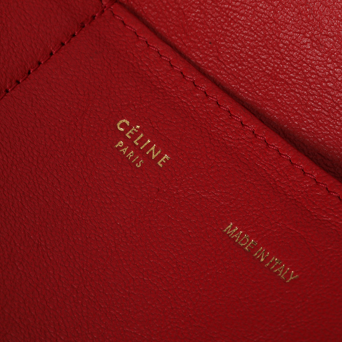 Red Python & Suede Medium Trapeze Bag