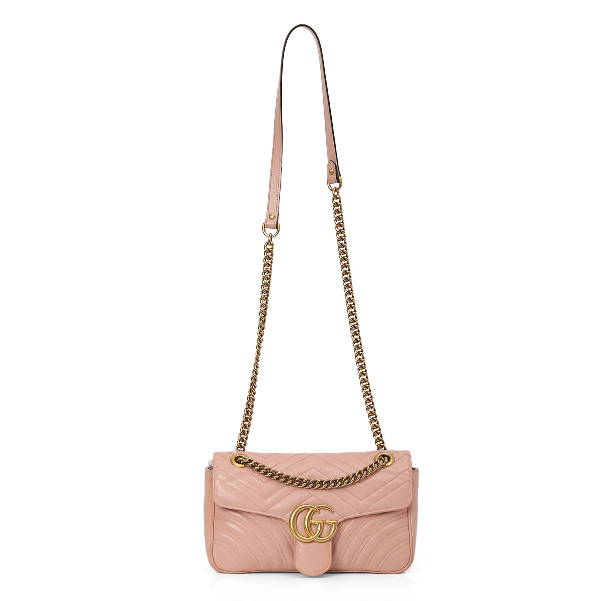 Leather Marmont Small Bag