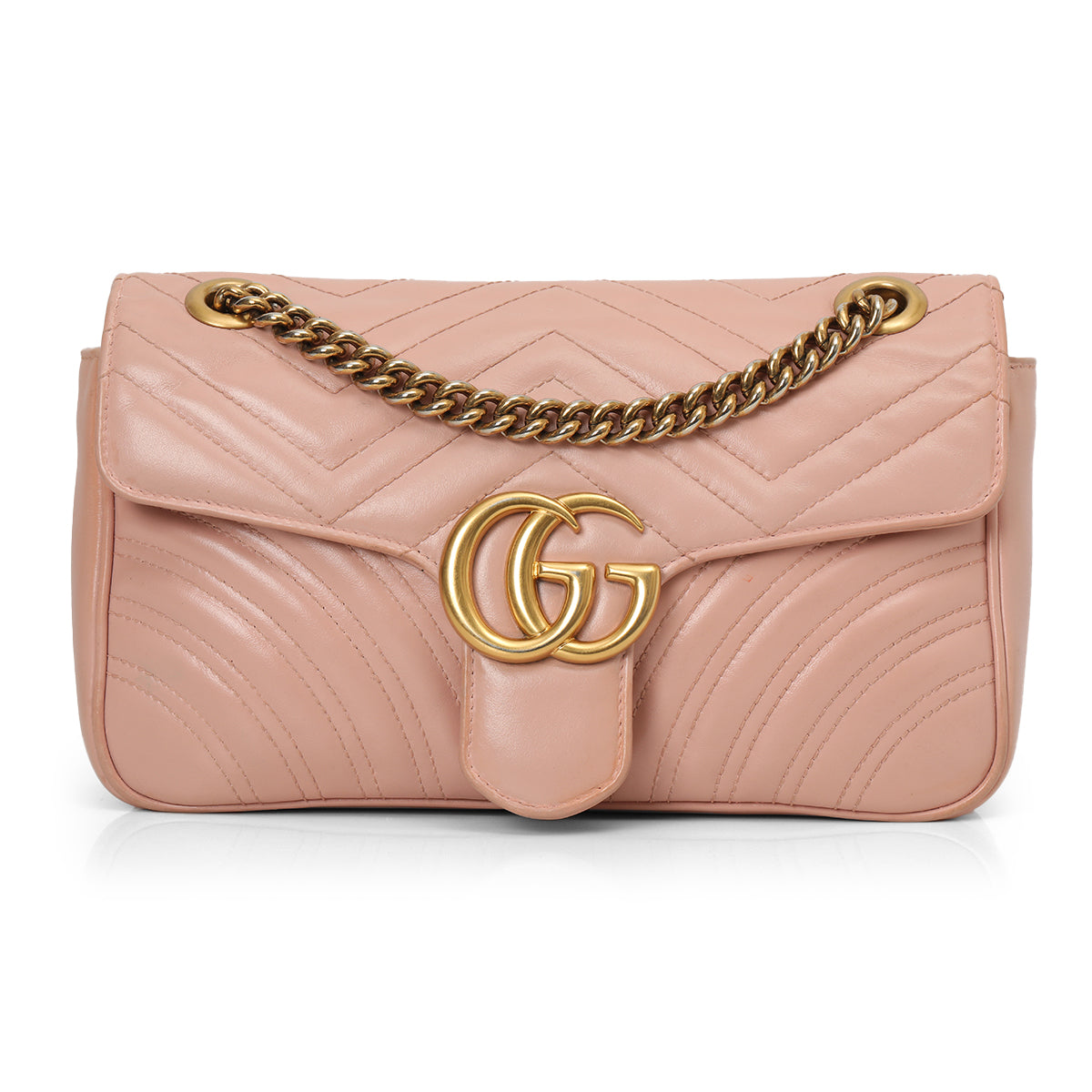 Leather Marmont Small Bag