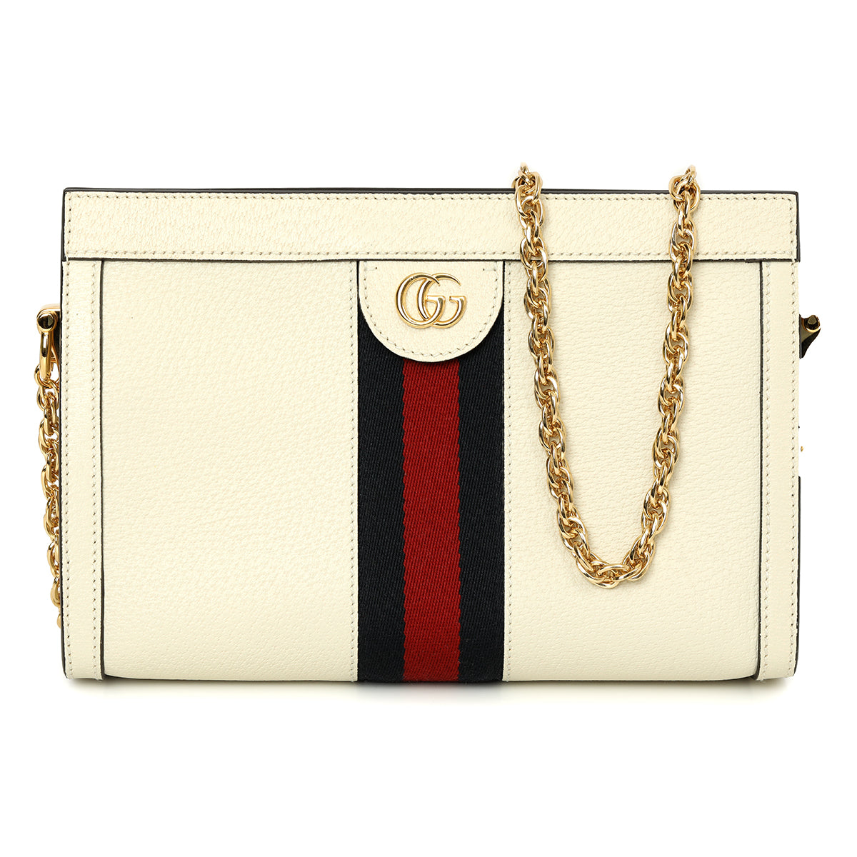 Web Ophidia Small Leather Bag