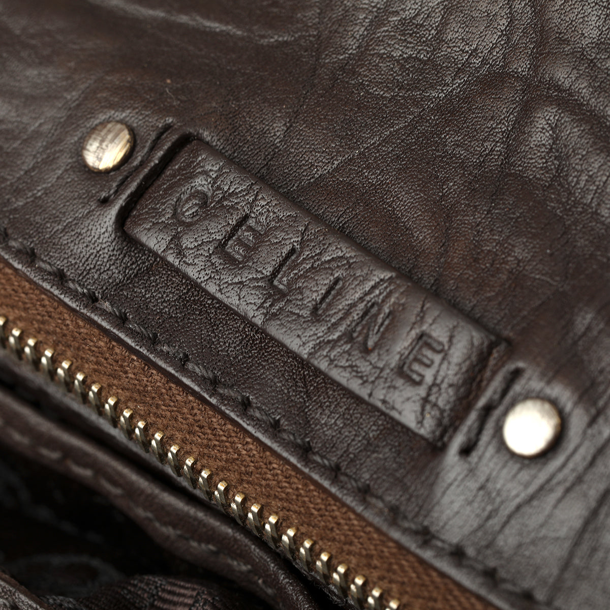 Vintage Ddouble Pocket Bag One Size