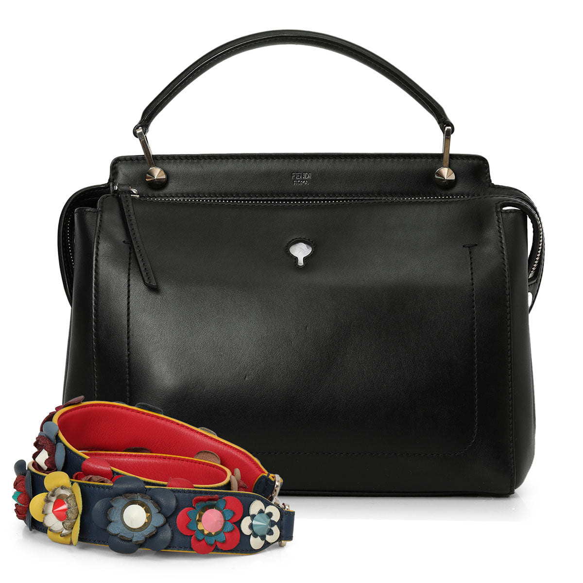 Leather One Size Dotcom Bag