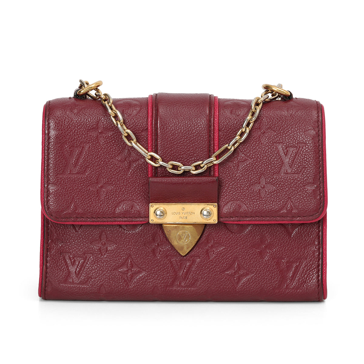 Scarlet Monogram Empreinte Leather Saint Sulpice PM Bag