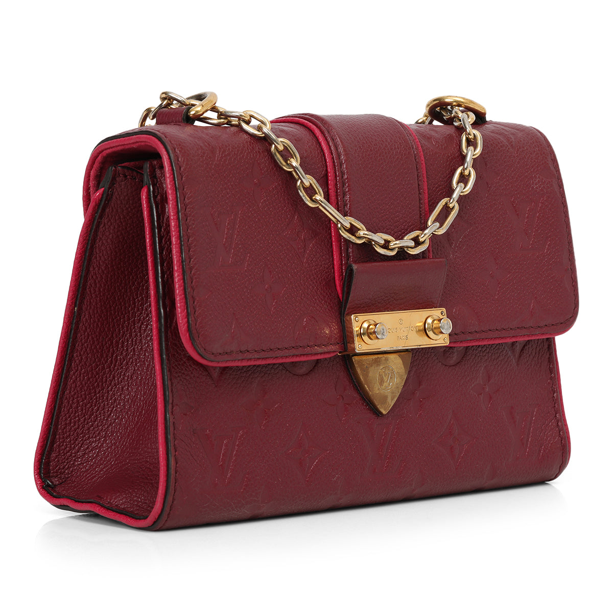 Scarlet Monogram Empreinte Leather Saint Sulpice PM Bag
