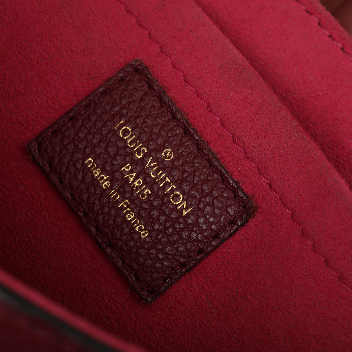 Scarlet Monogram Empreinte Leather Saint Sulpice PM Bag