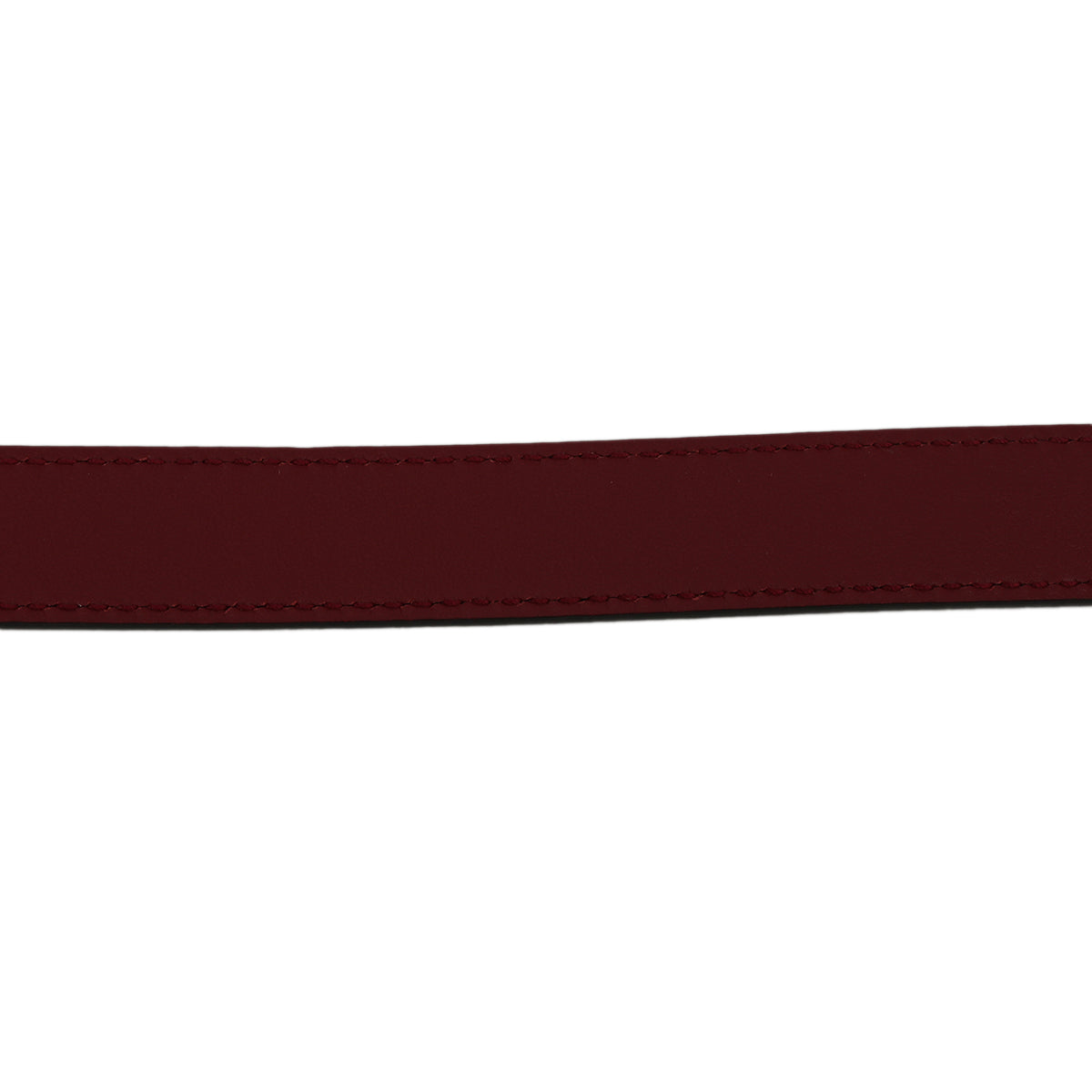 GG Black/Red Leather Reversible Belt - 75/30