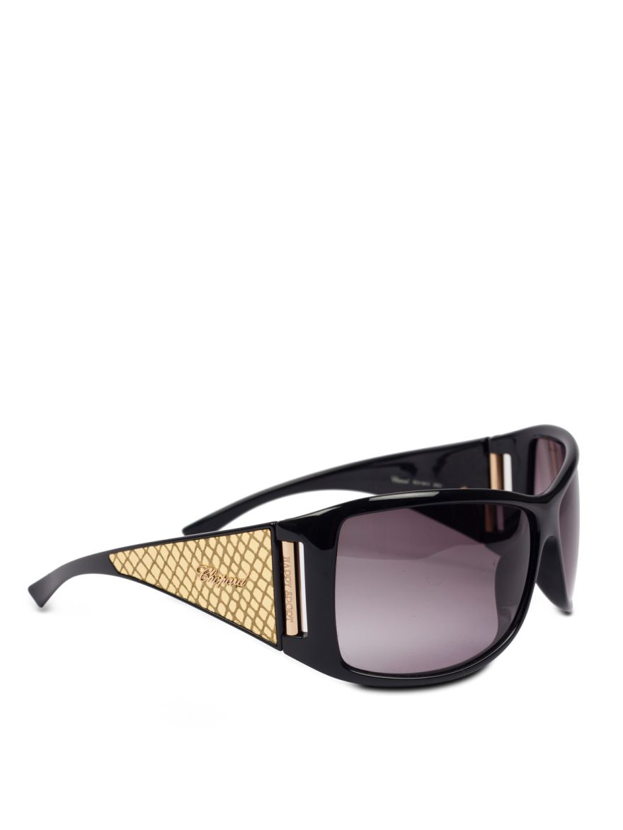Black & Gold Embossed Sunglasses