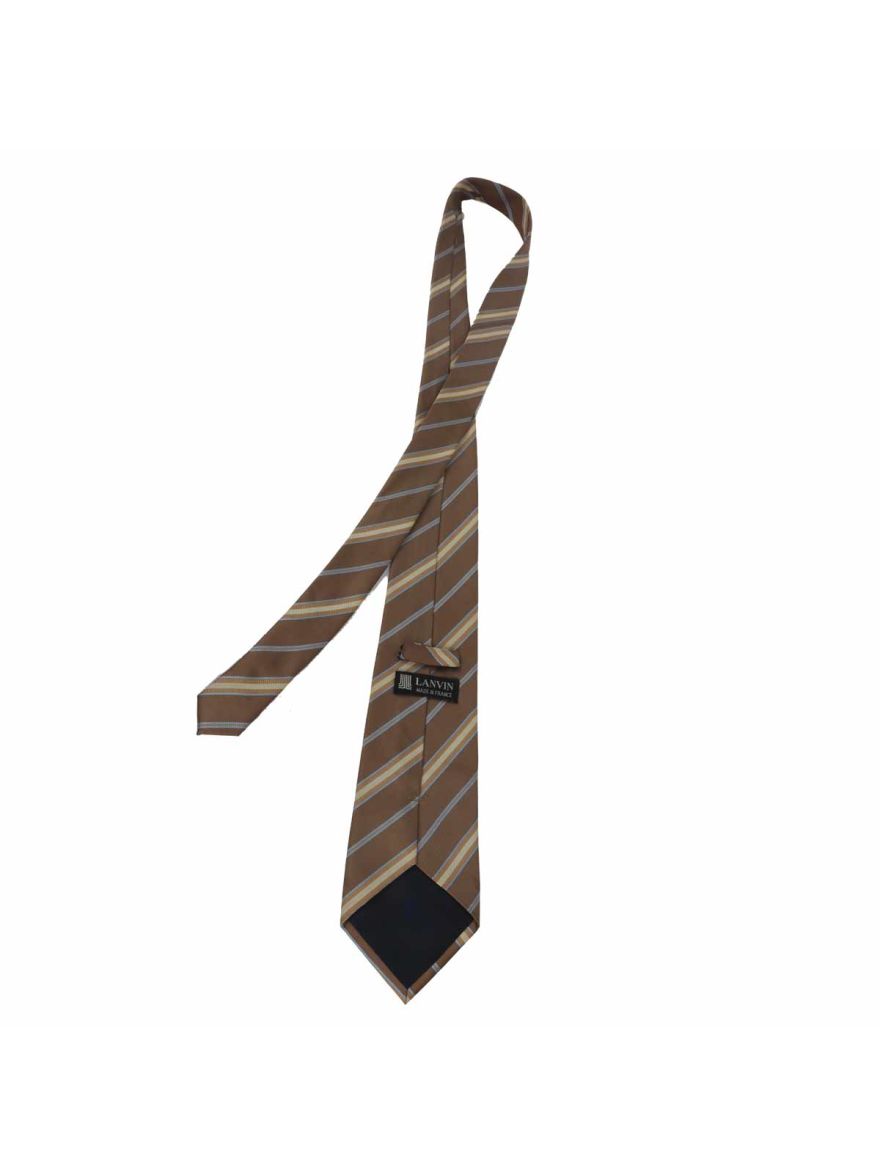 Brown Stripes Tie