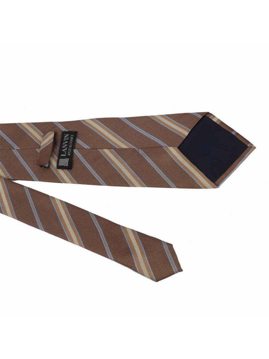 Brown Stripes Tie