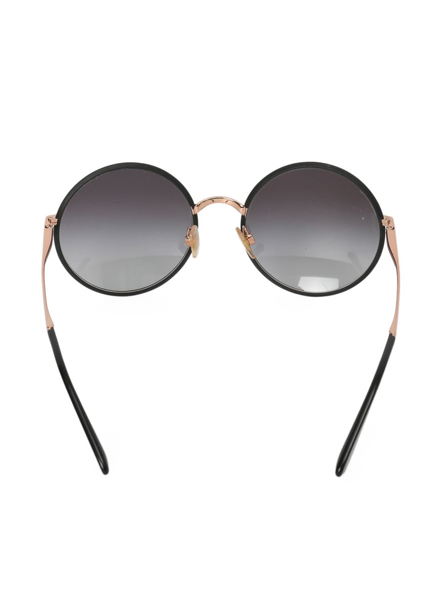 Acetate Gradient Round Sunglasses Small