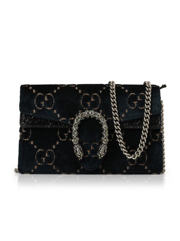 GG Velvet Supermini Dionysus Bag Supermini