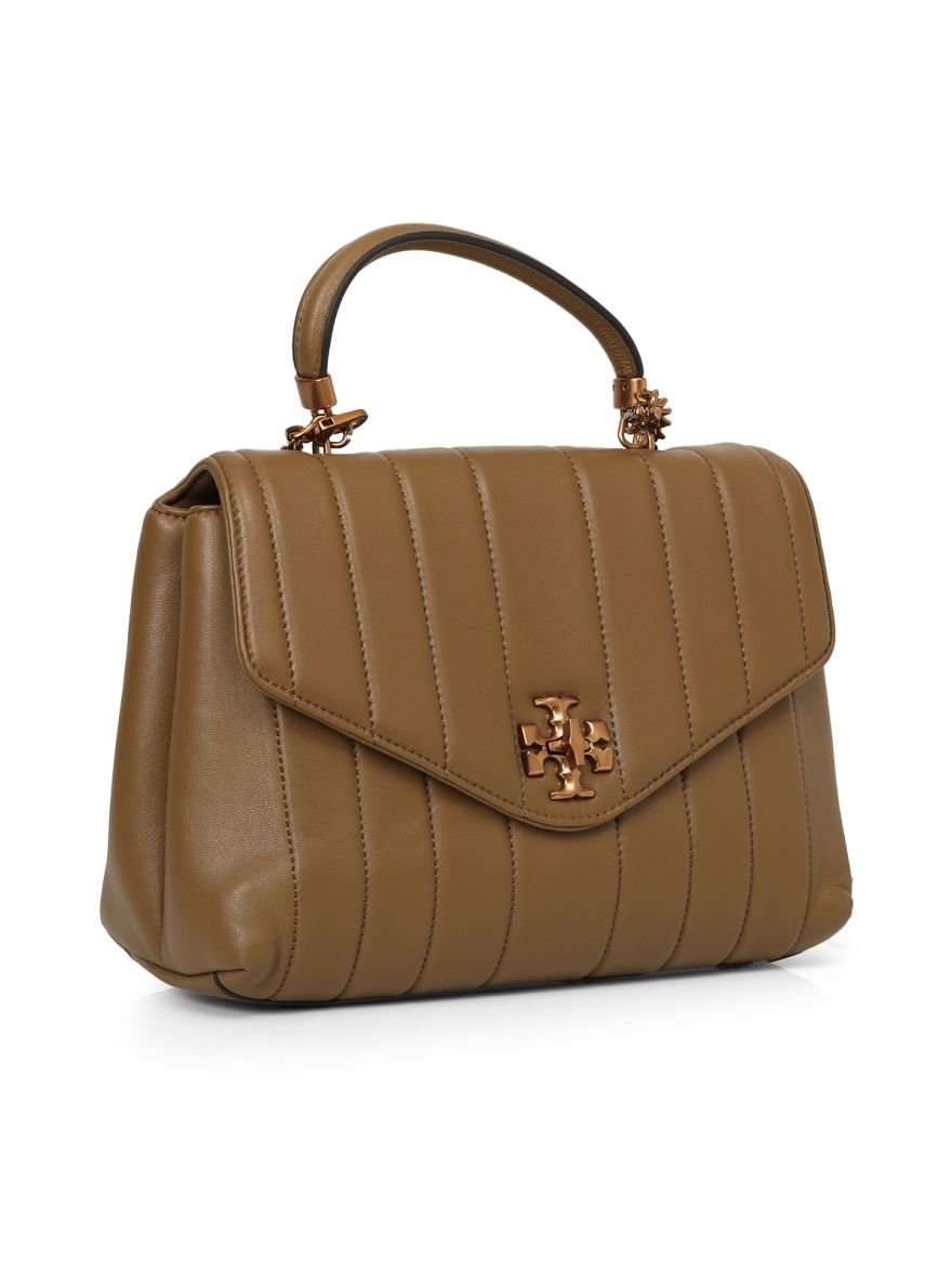 Kira Quilted Satchel With Adjustable Strap One Size